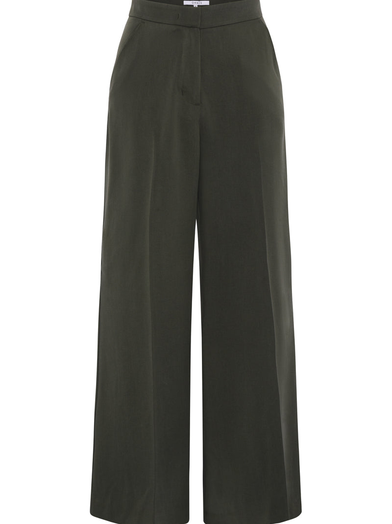 Fleet Flared Trouser in Khaki