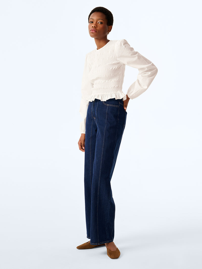 Kallope Blouse in White