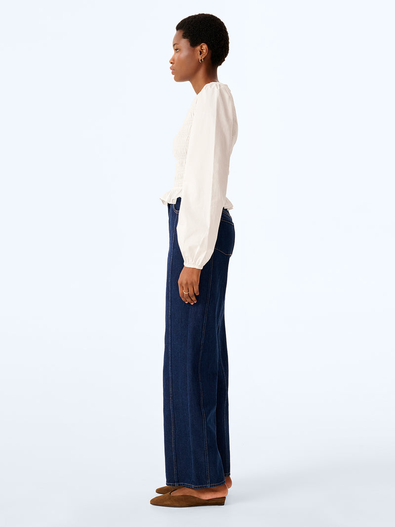 Kallope Blouse in White
