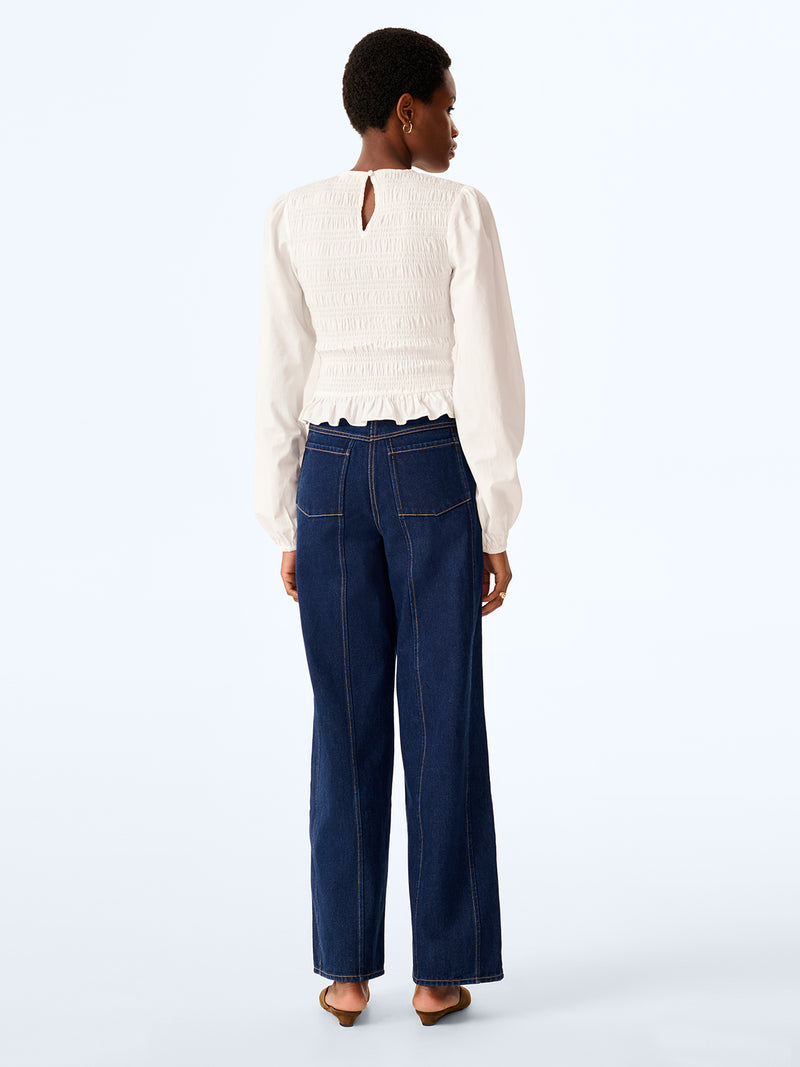 Kallope Blouse in White