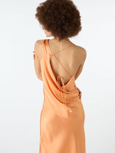 Load image into Gallery viewer, Lana Asymmetric Maxi Dress in Apricot