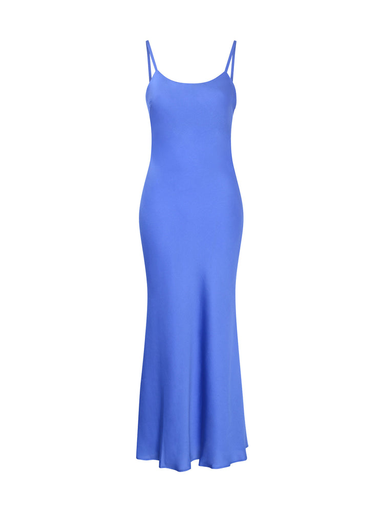 Libra Maxi Dress in Blue