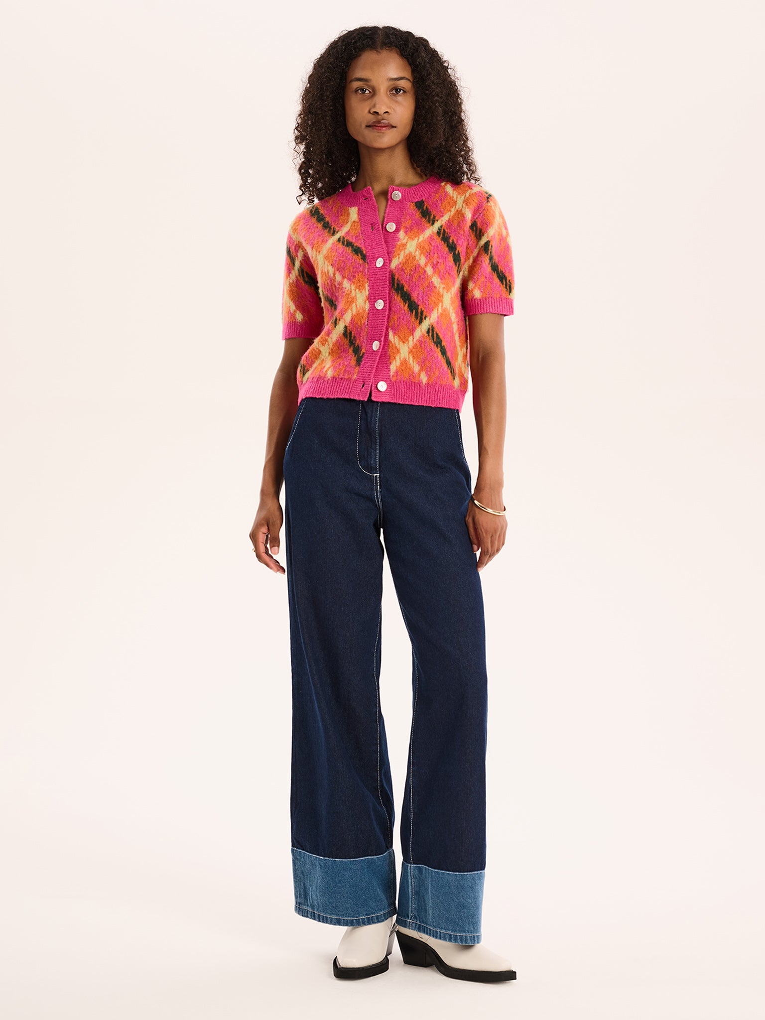 Lulu Check Top