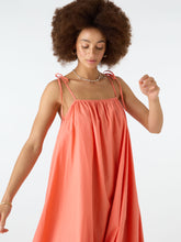 Load image into Gallery viewer, Mari Midi Dress in Coral