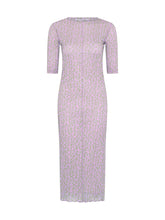 Load image into Gallery viewer, Melody Printed Mesh Dress in Pink