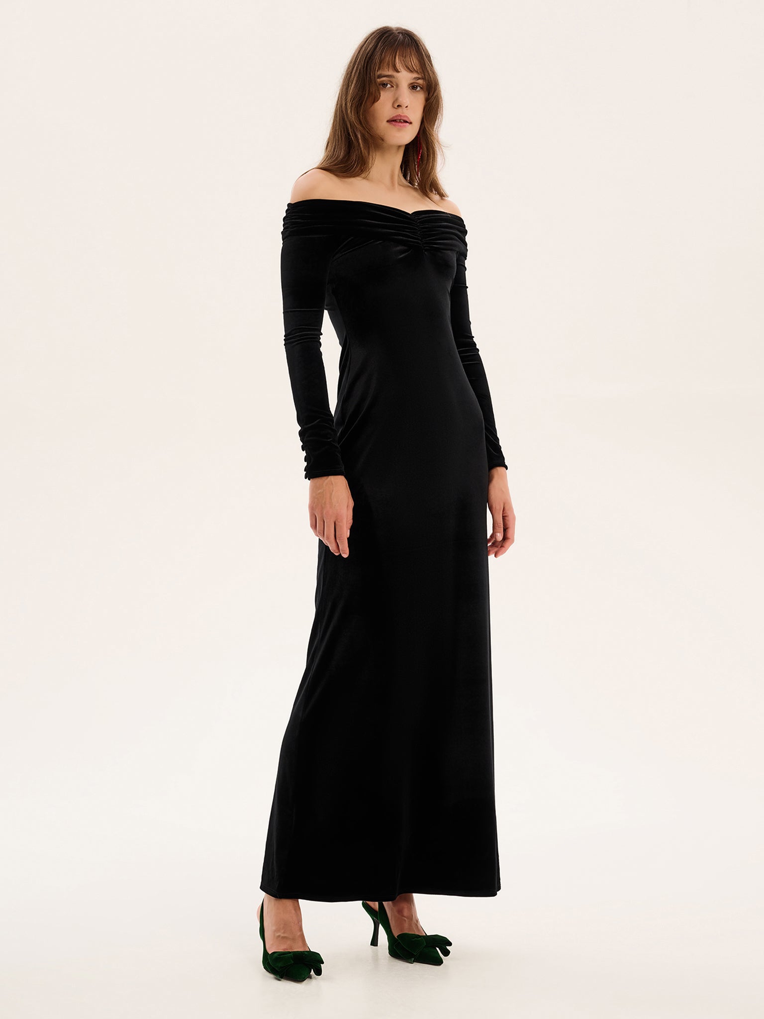 Mae Velvet Dress in Black | OMNES | Ethical & Affordable Clothing | Shop Women's Dresses Mae Velvet Dress in Black | OMNES | Ethical & Affordable Clothing | Shop Women's Dresses