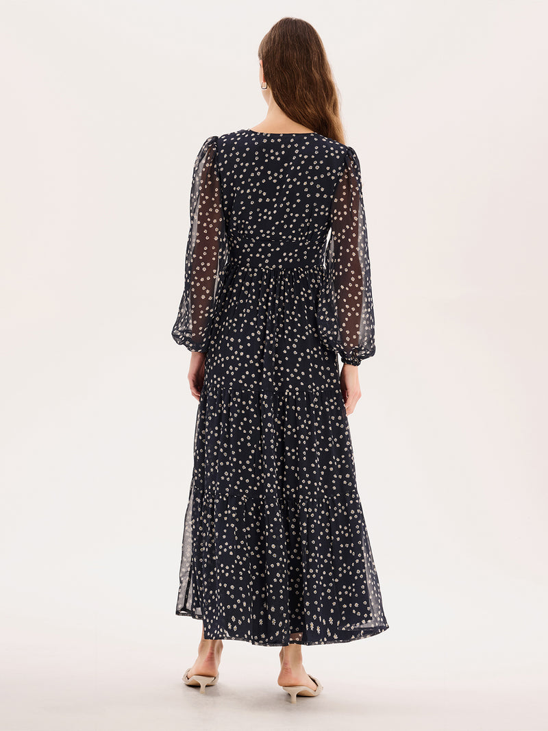 Marco Dress in Navy