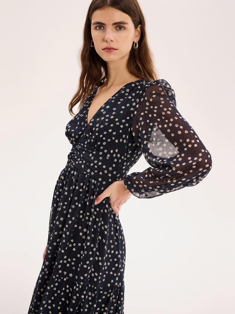 Marco Dress in Navy