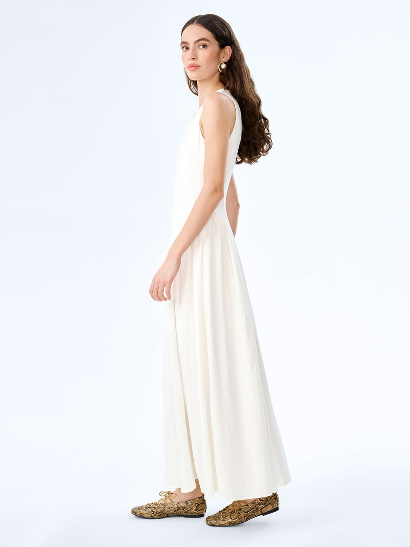 Margate Dress in White