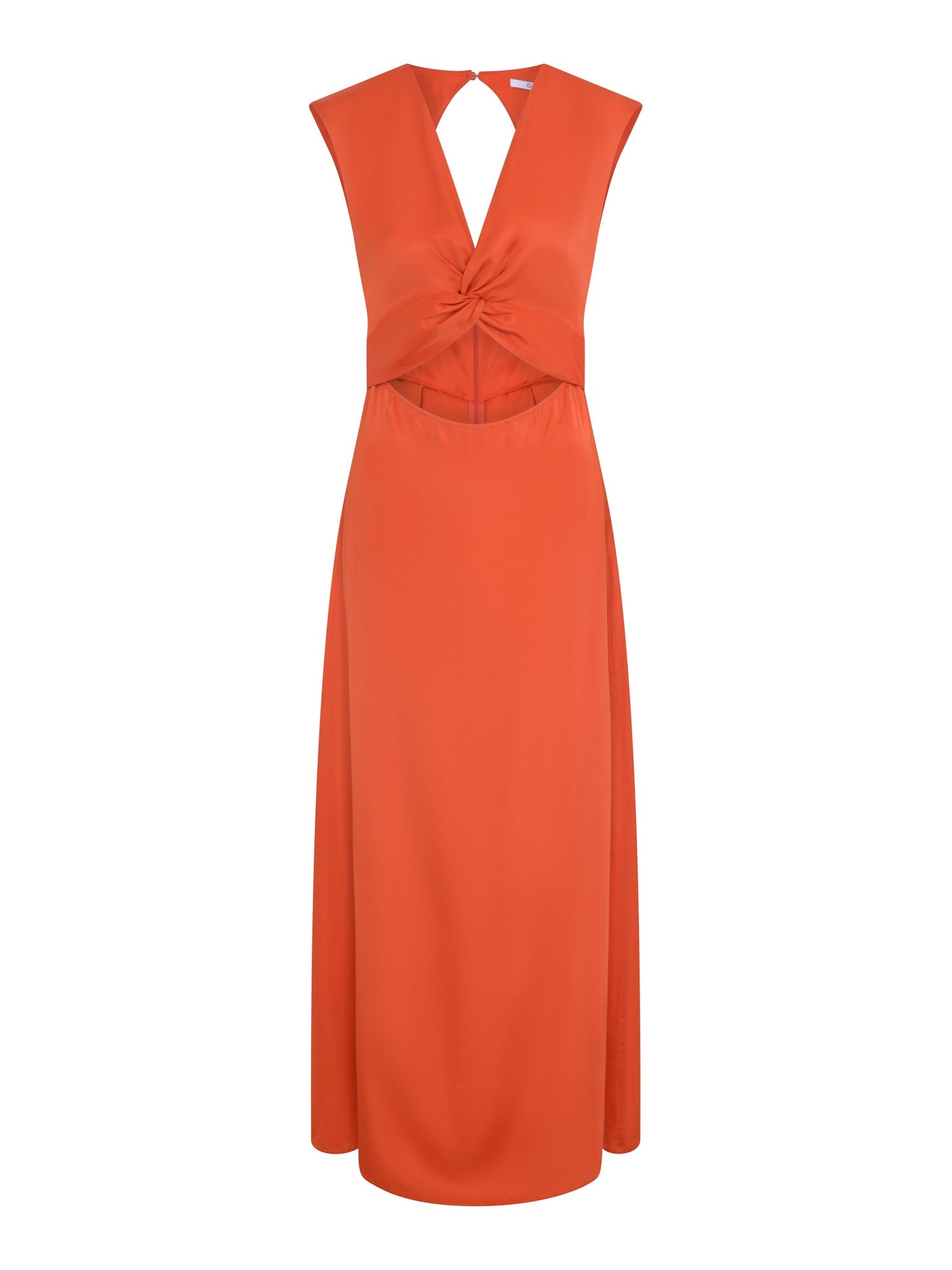 Marin Twist Front Dress in Burnt Orange | OMNES | Ethical & Affordable Clothing | Shop Women's Dresses Marin Twist Front Dress in Burnt Orange | OMNES | Ethical & Affordable Clothing | Shop Women's Dresses