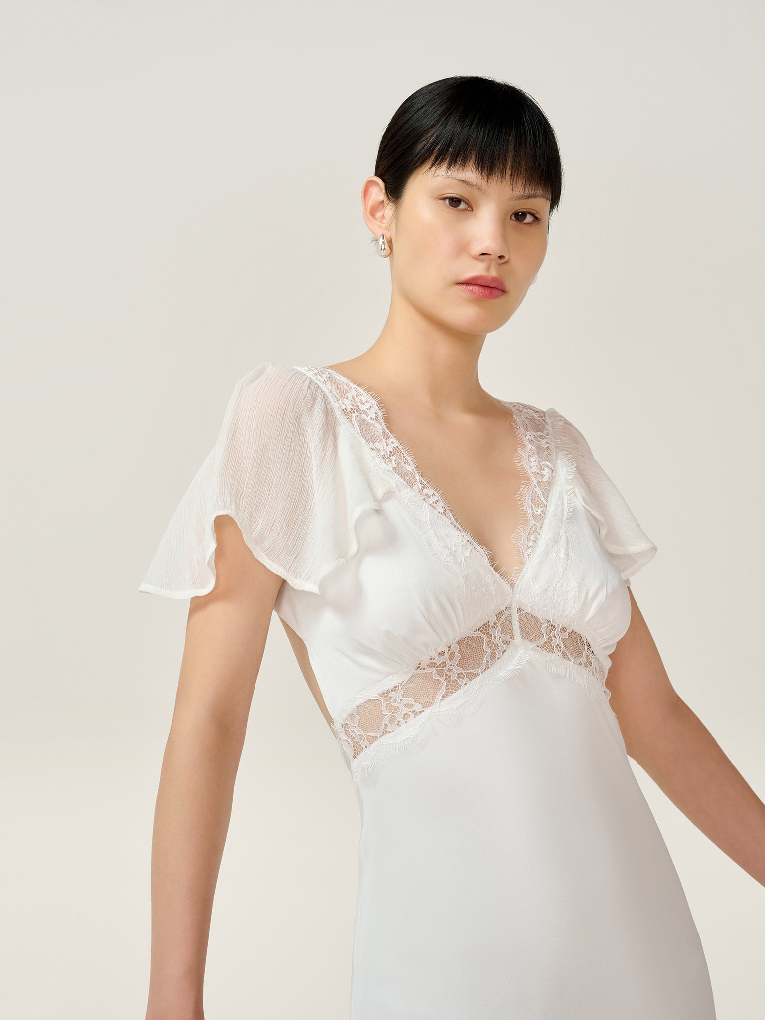 Meadow Dress in Ivory