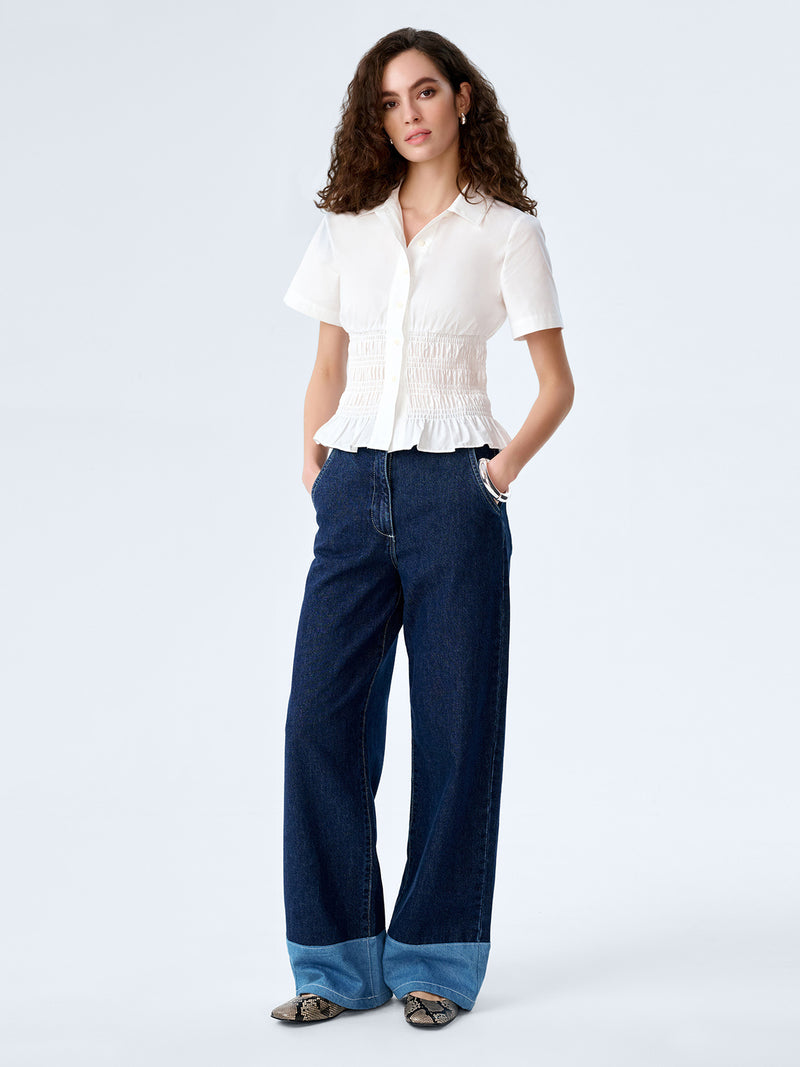 Merida Blouse in White