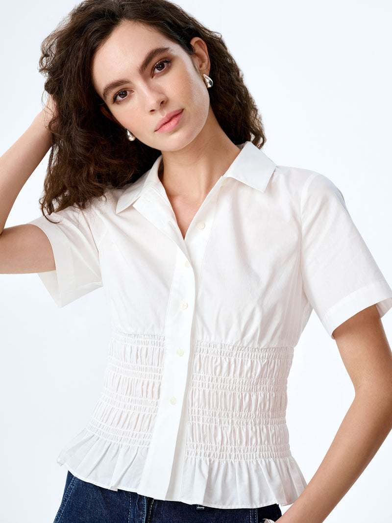 Merida Blouse in White