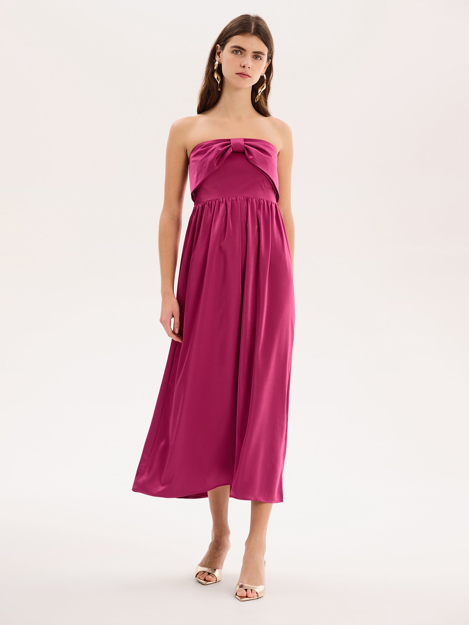 mille dress Millie Dress in Magenta