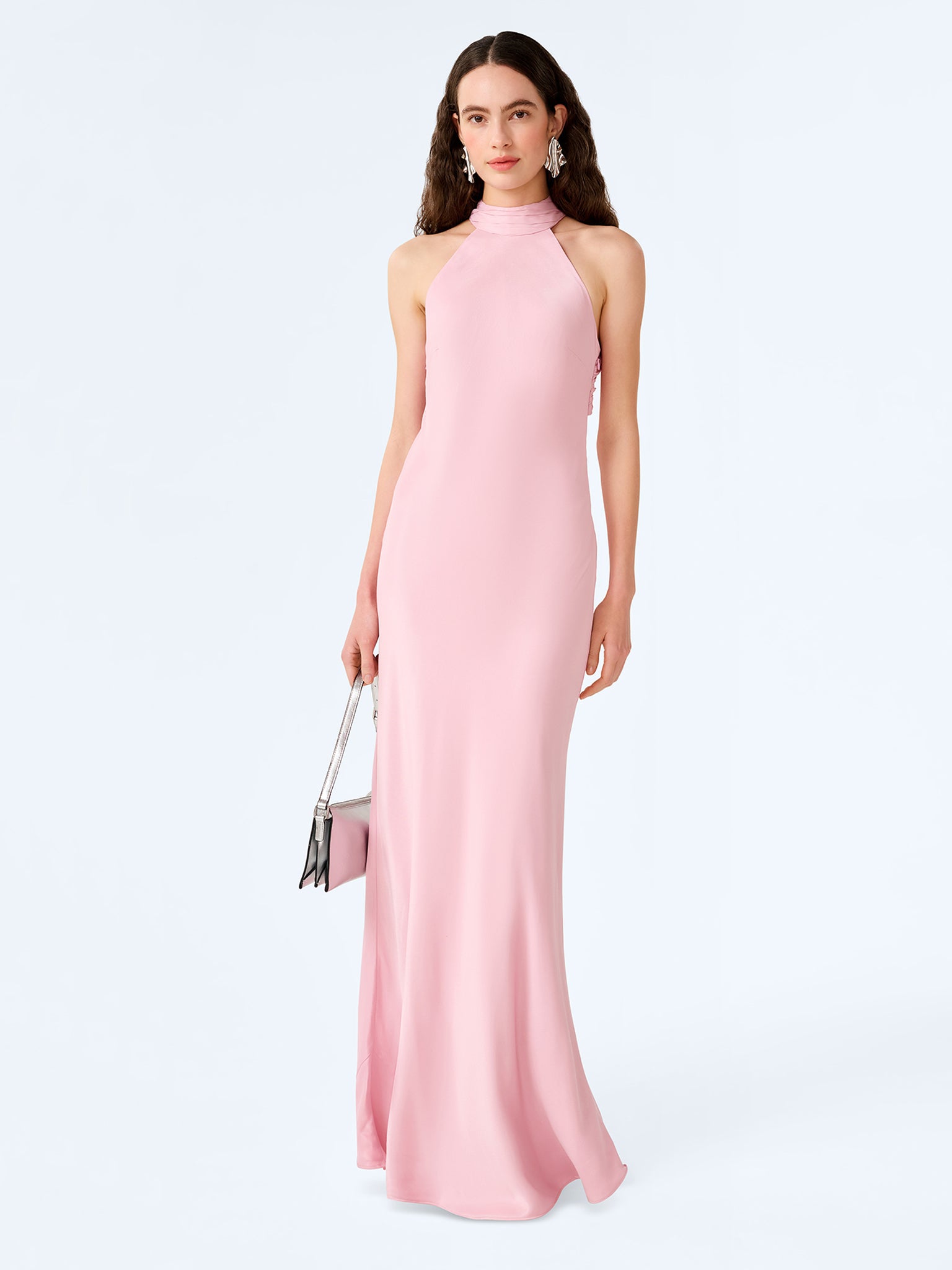 mauve formal dress Milos Dress in Bleached Mauve – OMNES