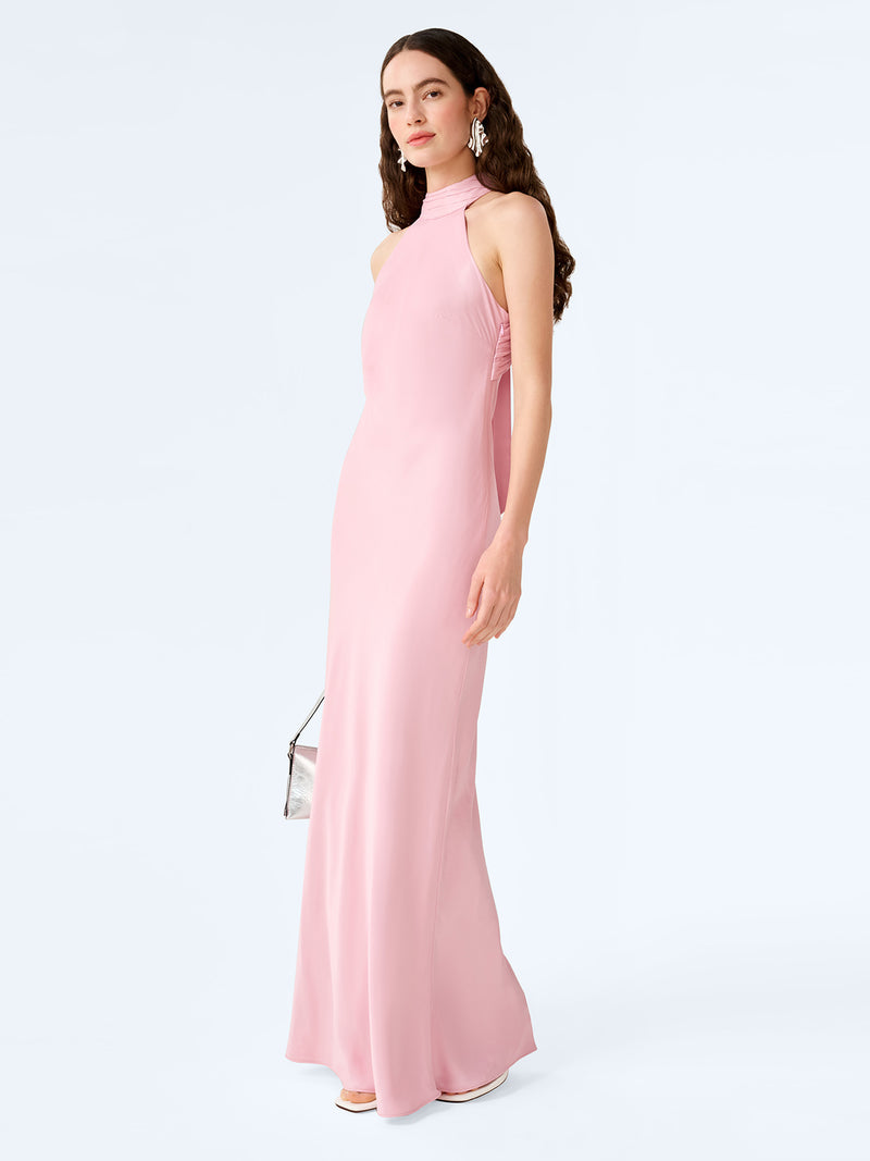 Milos Dress in Bleached Mauve