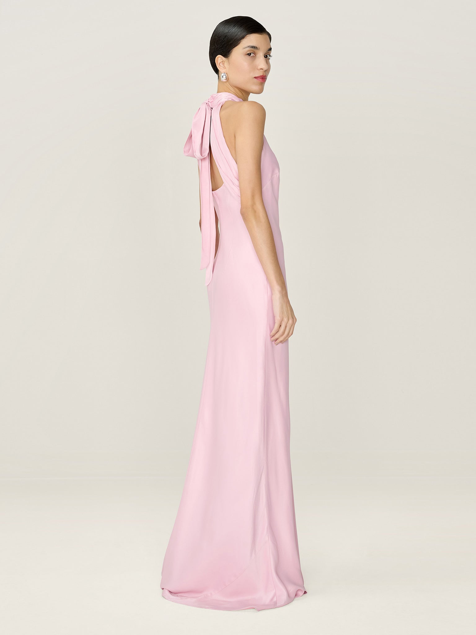 Milos Dress in Bleached Mauve – OMNES