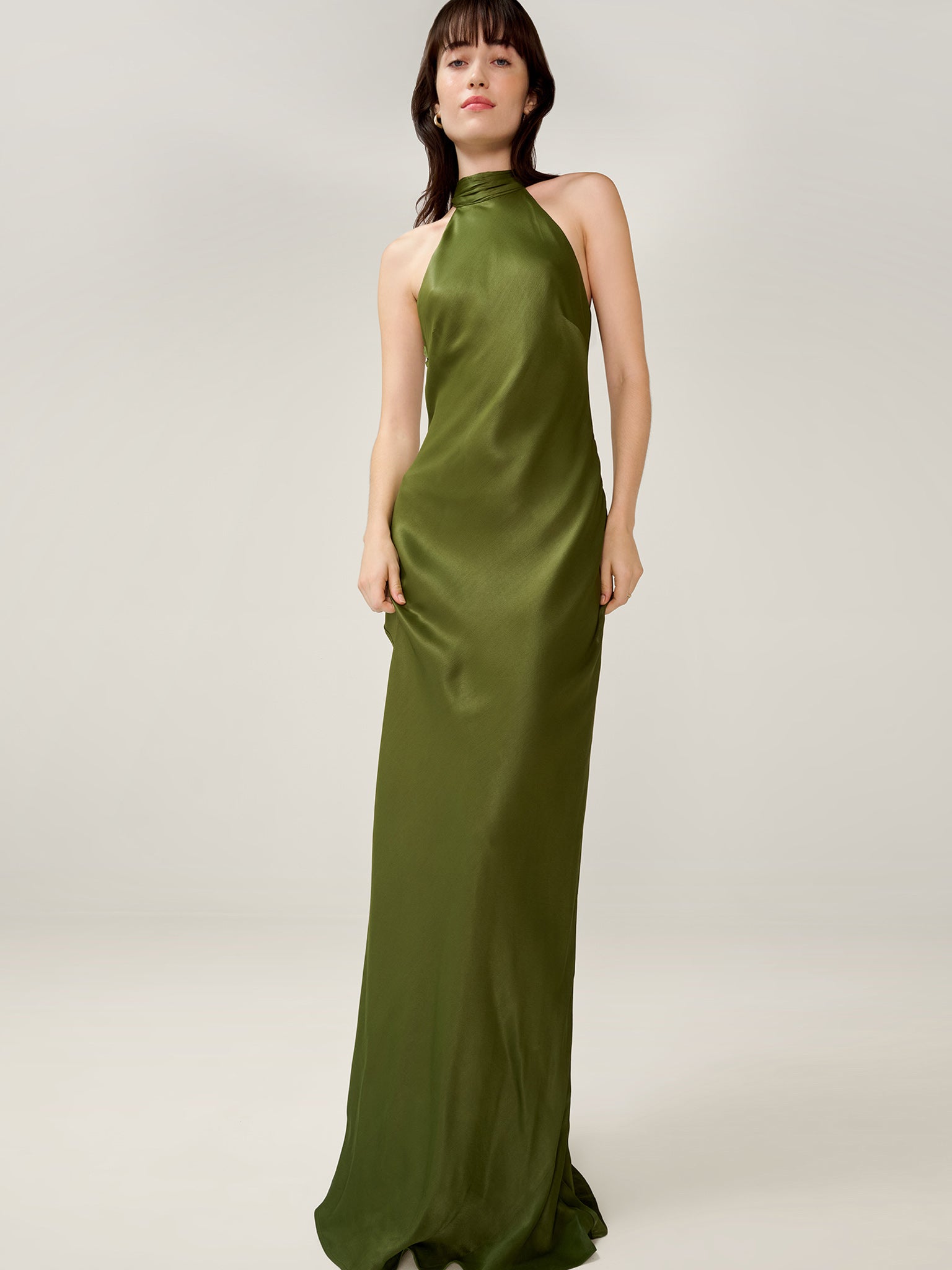 Milos Dress in Pear Green - 4 Milos Dress in Pear Green - 4