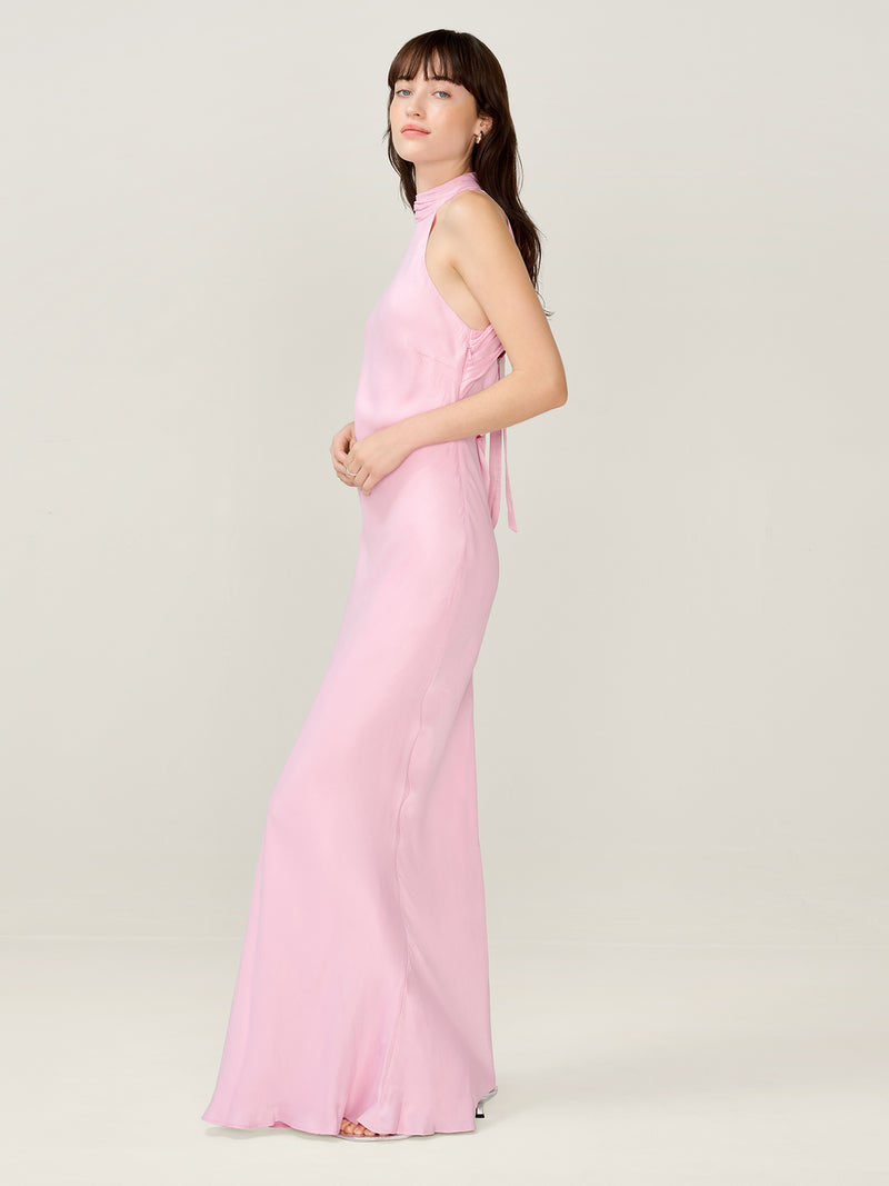 Milos Dress in Vintage Pink