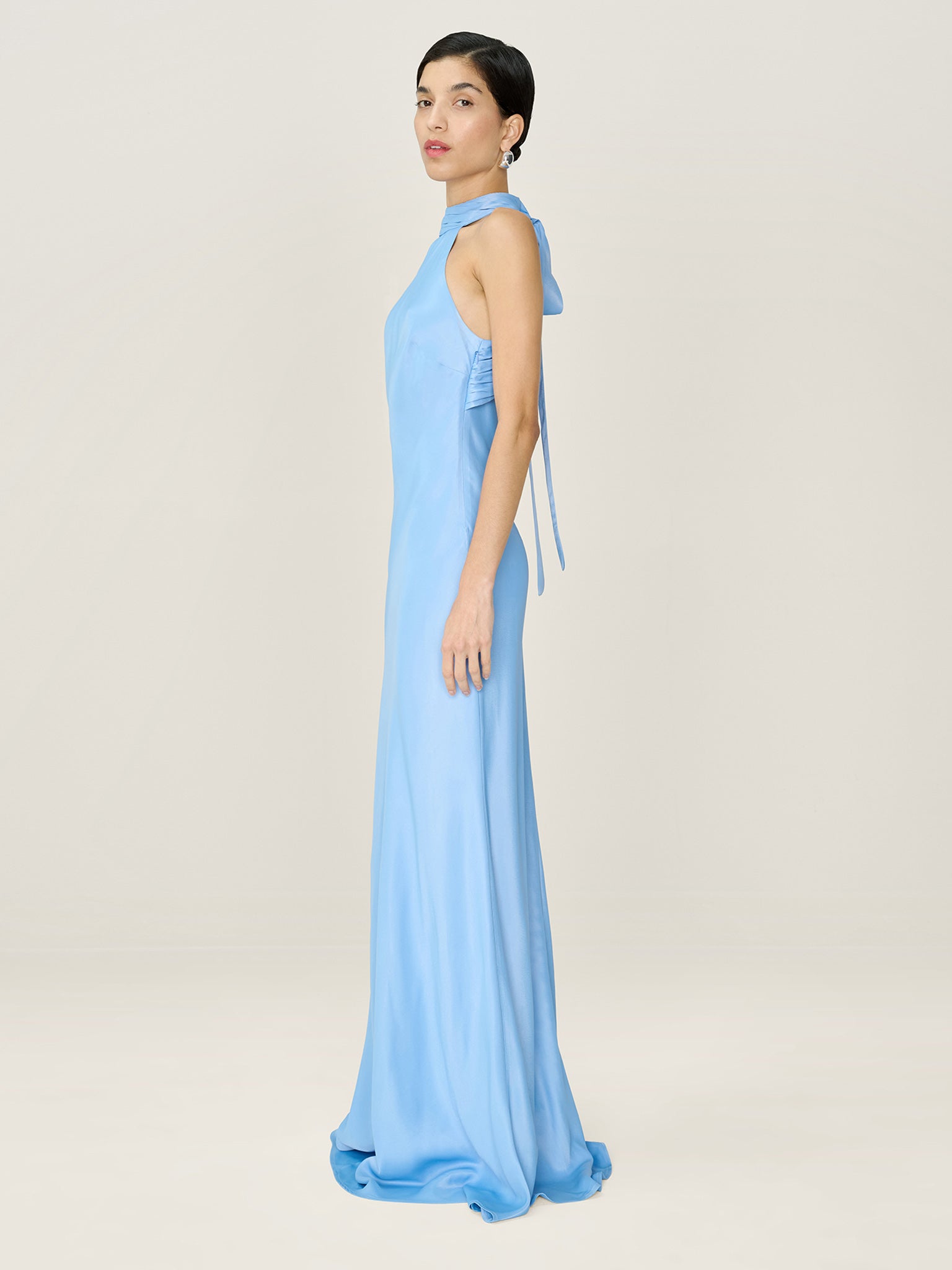 Milos Dress in Vista Blue