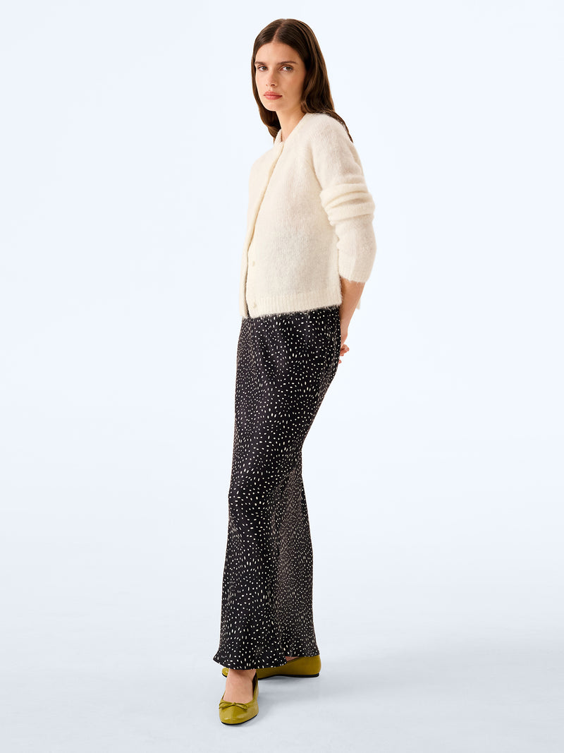 Monty Skirt in Black Dalmation