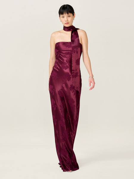 Lulus Dresses Ocean Of Elegance Wine Red Maxi Dress Ocean Of
