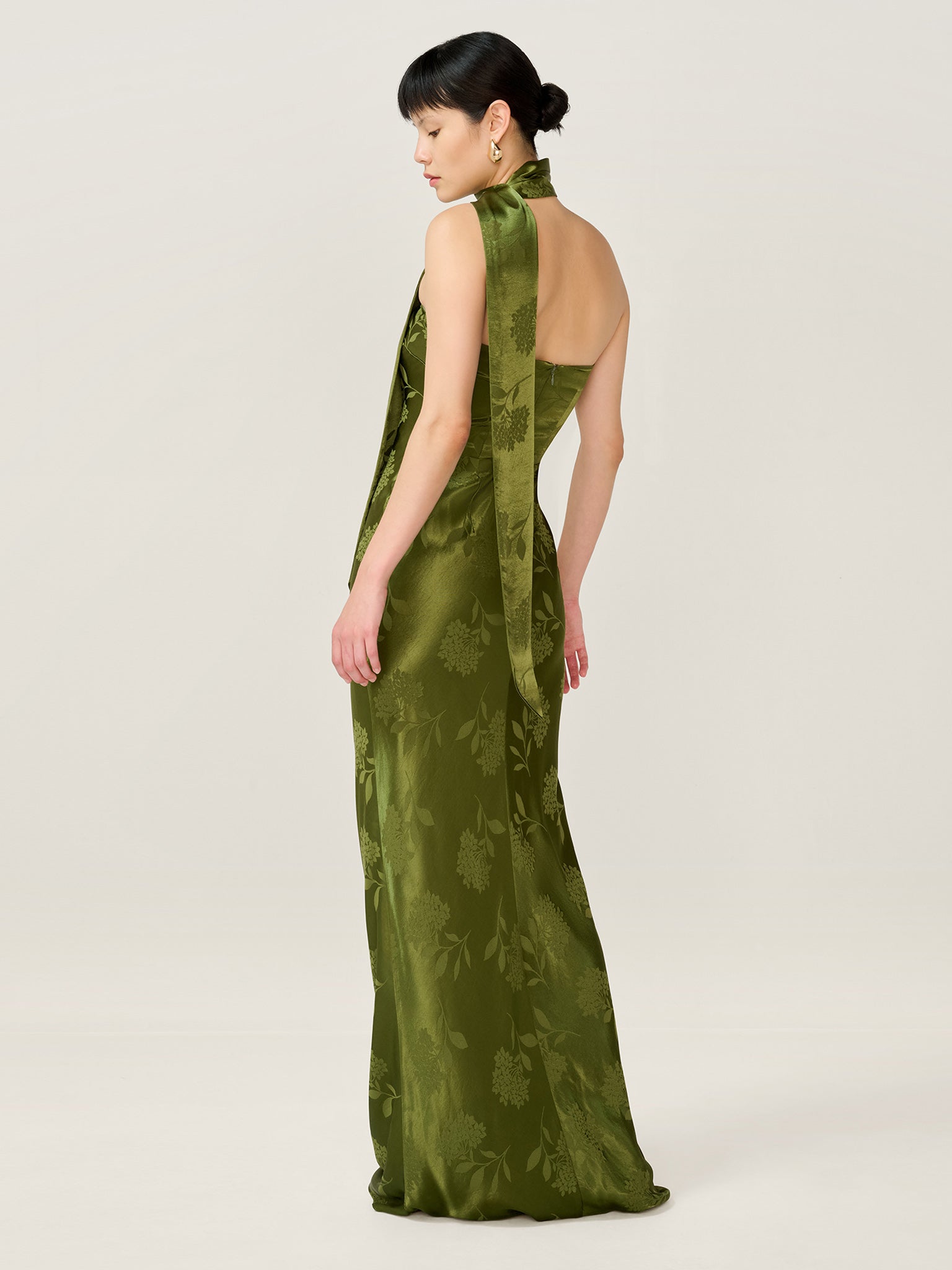 Myla Dress in Pear Green | OMNES | Ethical & Affordable Clothing