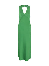 Load image into Gallery viewer, Nova Tie Back Dress in Fern Green