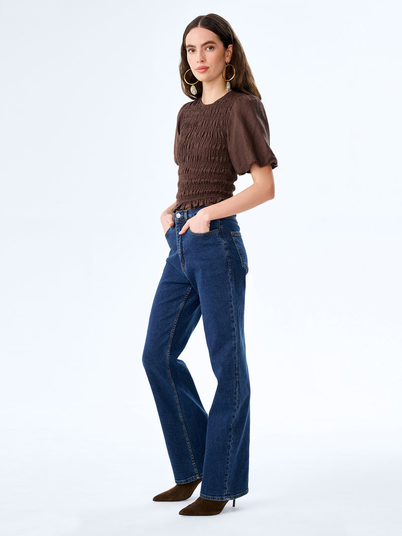 Nicolla Top in Chocolate