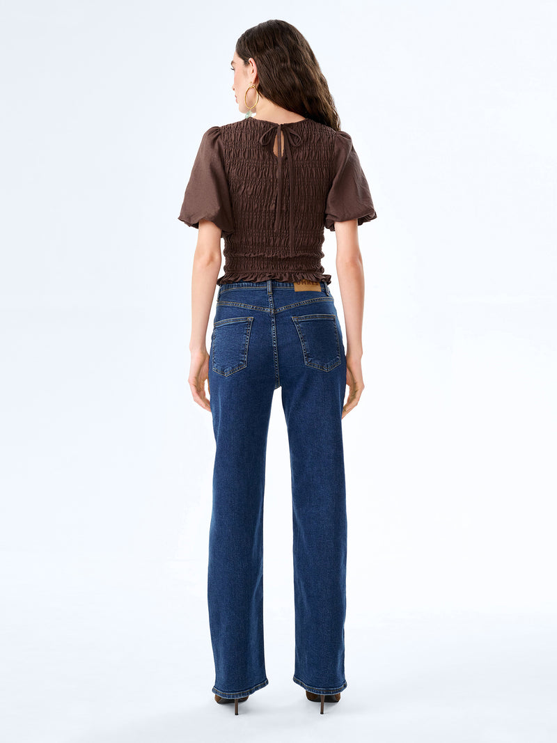 Nicolla Top in Chocolate