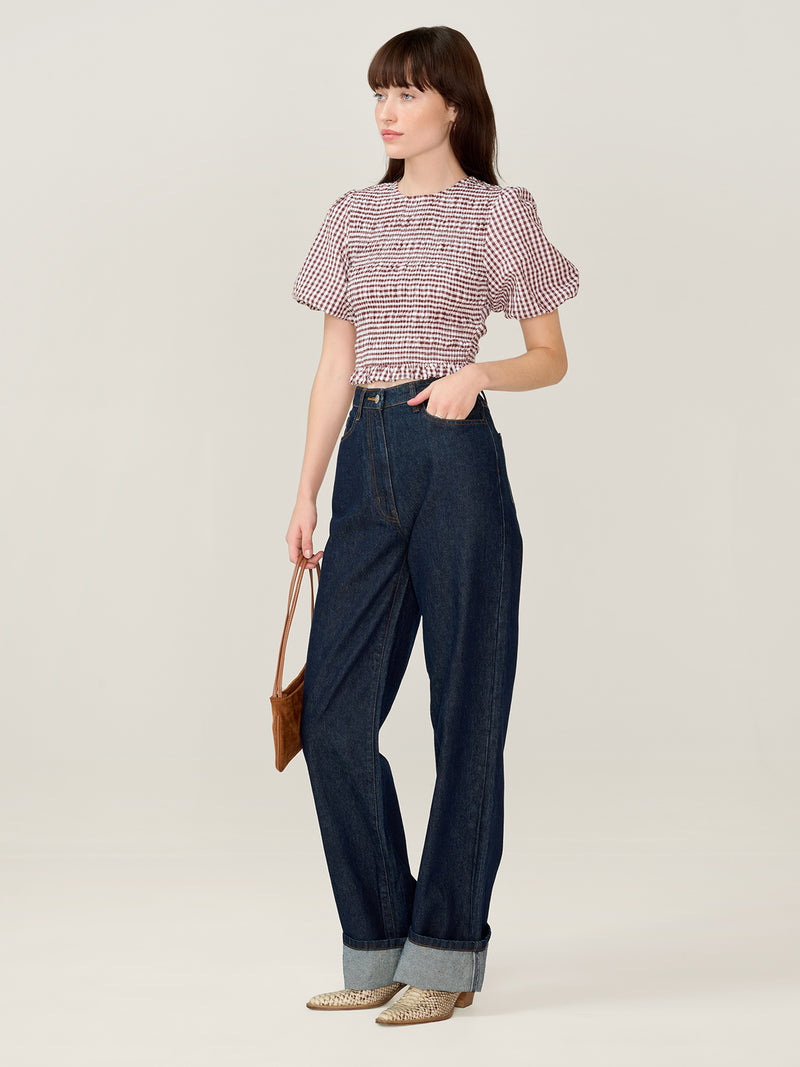 Nicolla Top in Chocolate