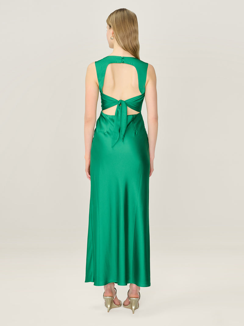 Nova Dress in Emerald Green