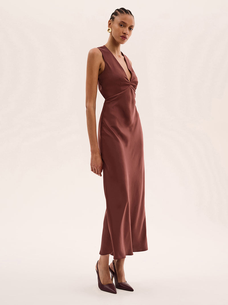 Women's Brown Dresses | Brown Dress for Women | OMNES Women's Brown Dresses | Brown Dress for Women | OMNES