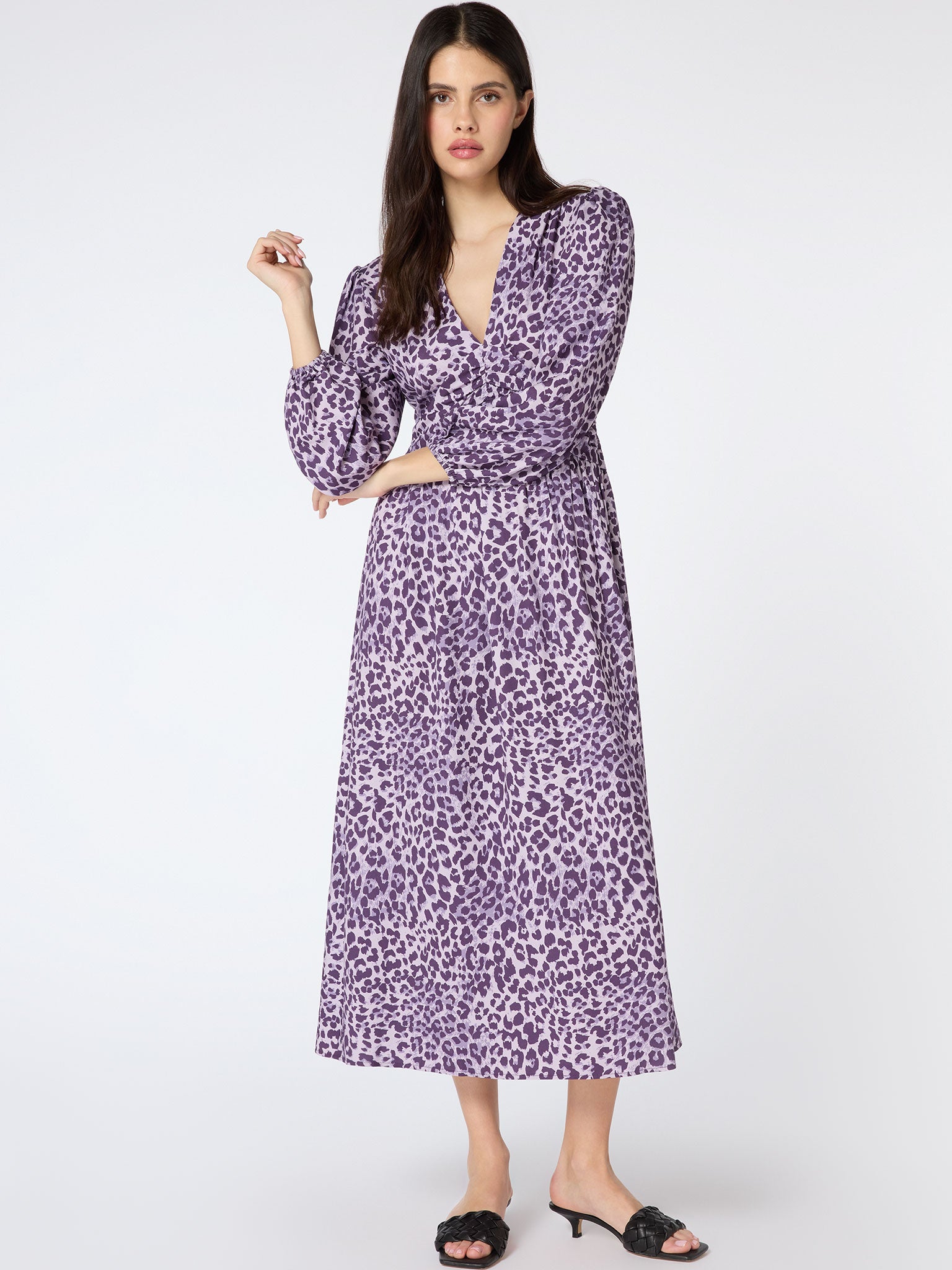 Talia Dress Cheetah Print