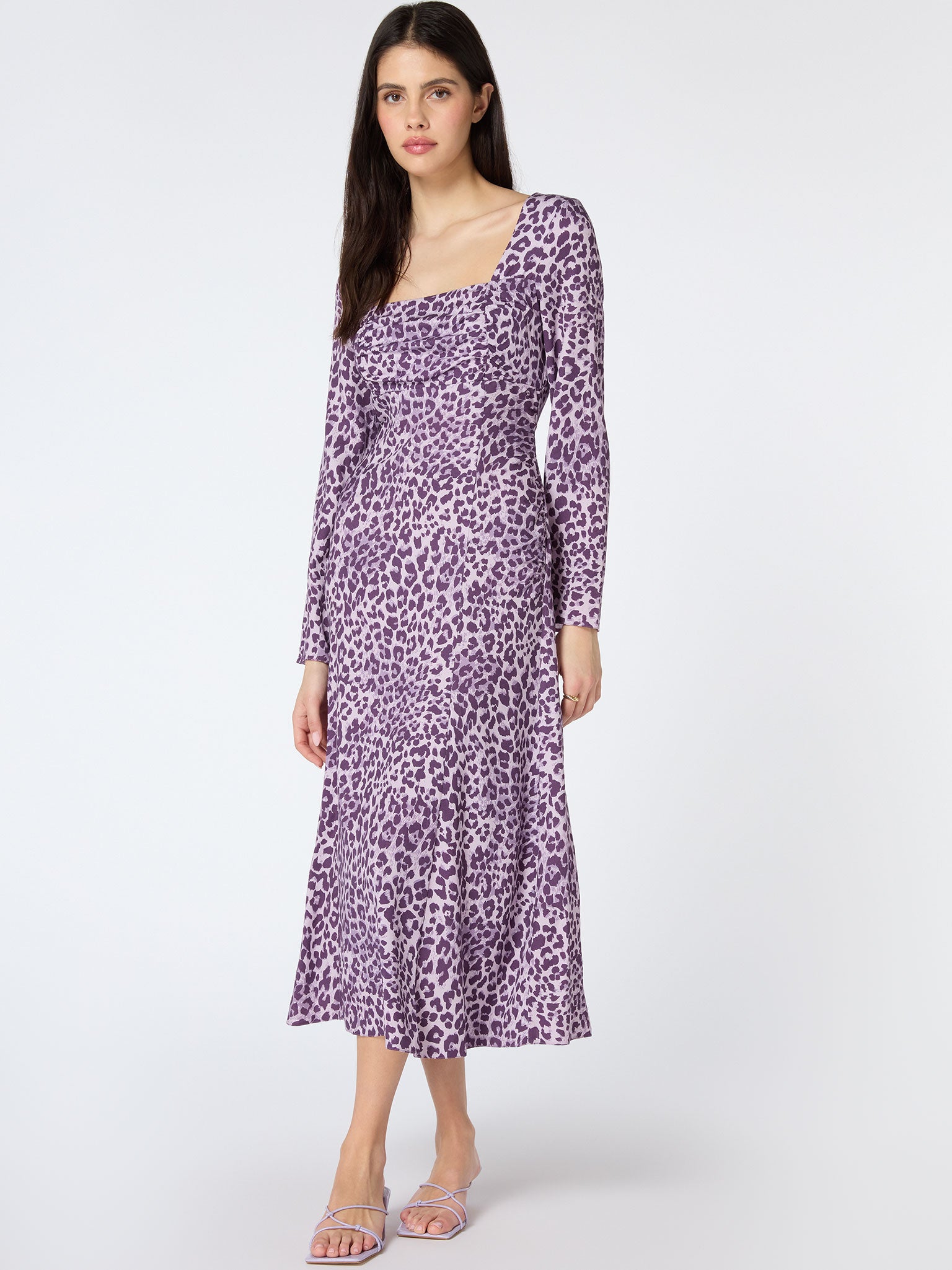 Olenia Dress Cheetah Print