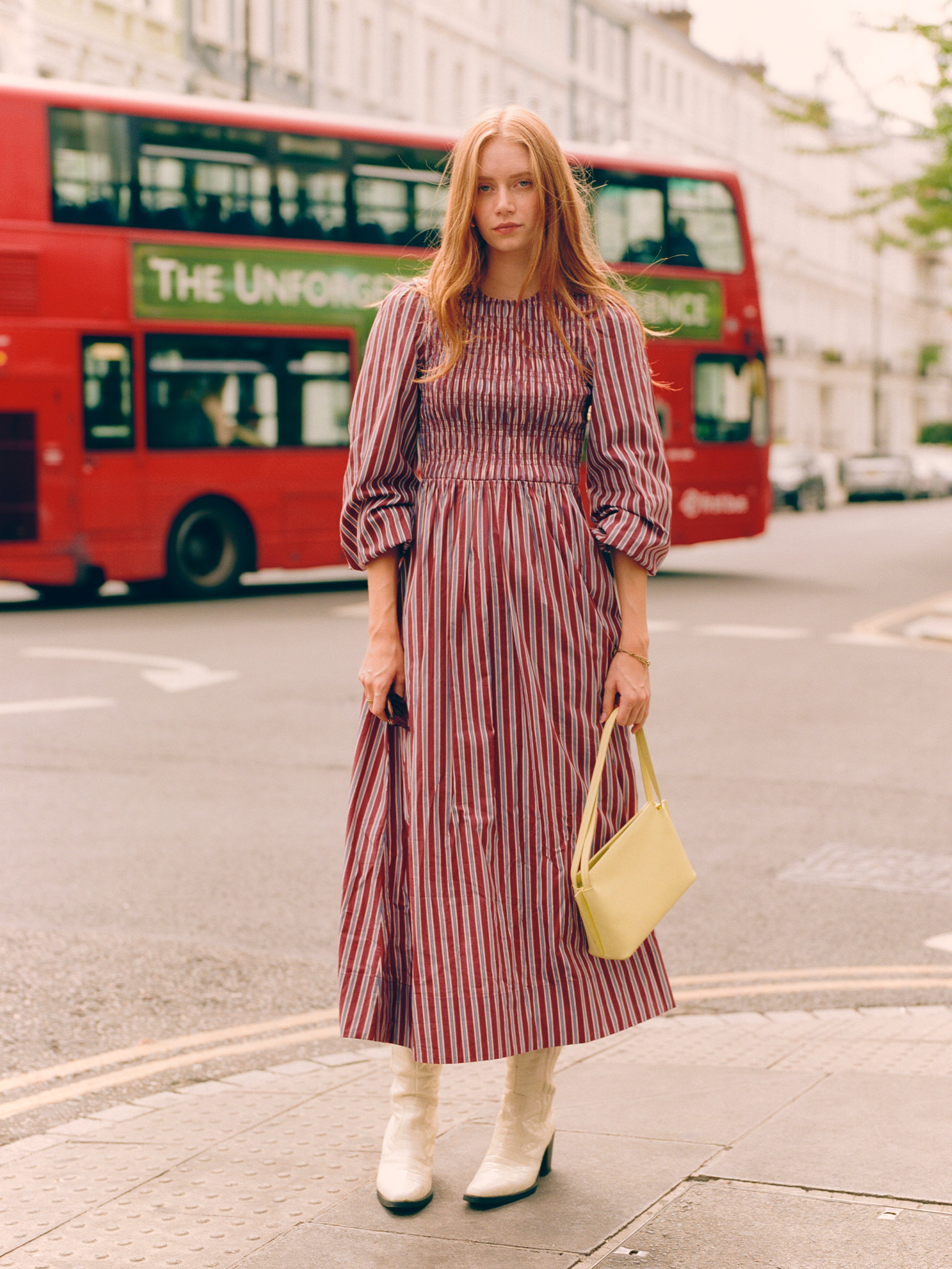 Saint Dress in Blue Stripe - 6
