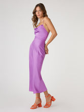 Load image into Gallery viewer, Riviera Midi Dress in Purple