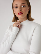 Load image into Gallery viewer, North Mock Neck Top in Cream
