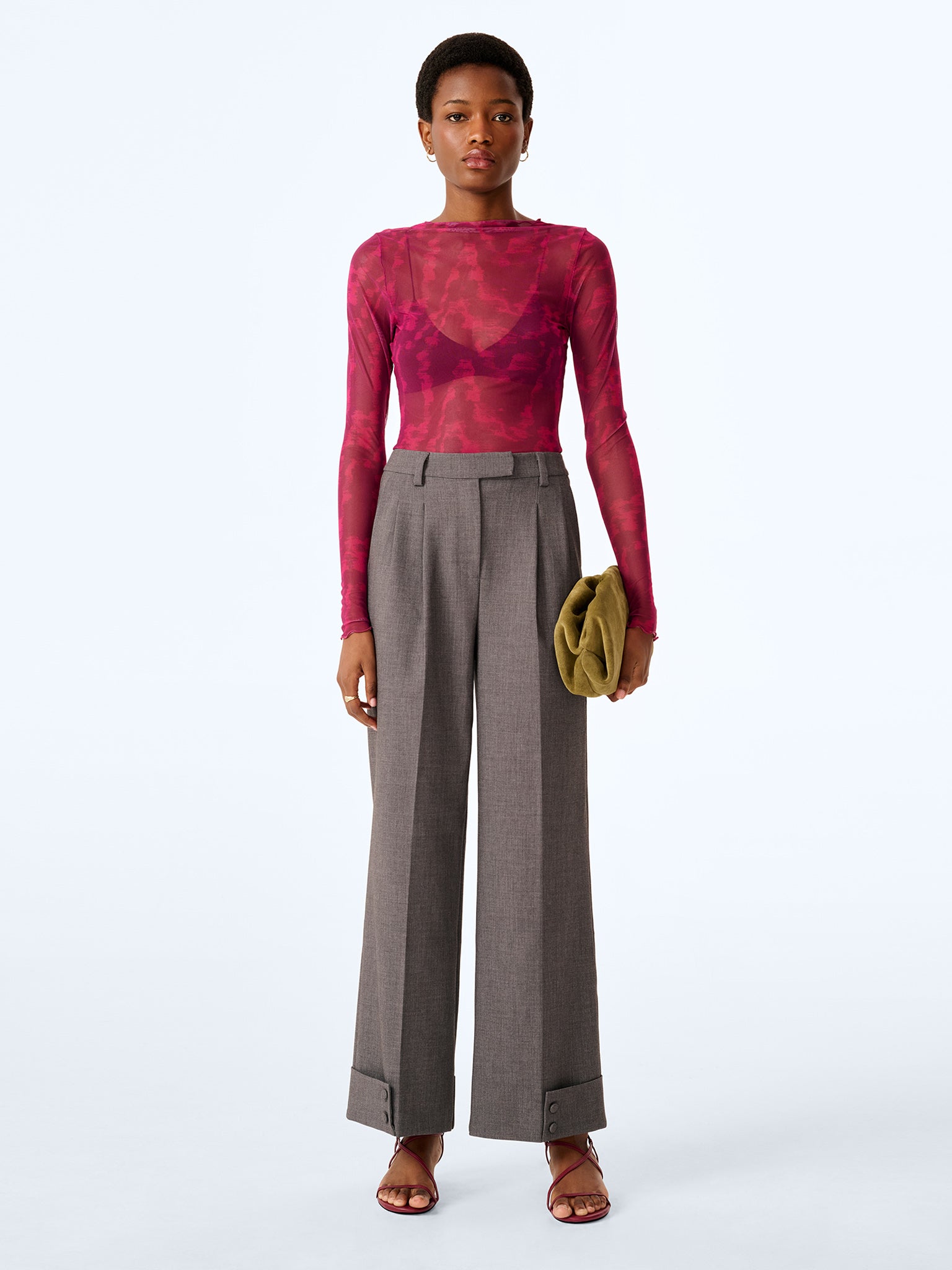 Jojo Quilted Gilet in Pink Gingham – OMNES