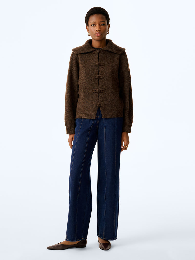 Peter Cardigan in Chocolate