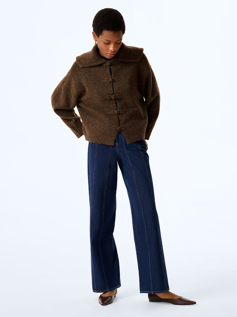 Peter Cardigan in Chocolate