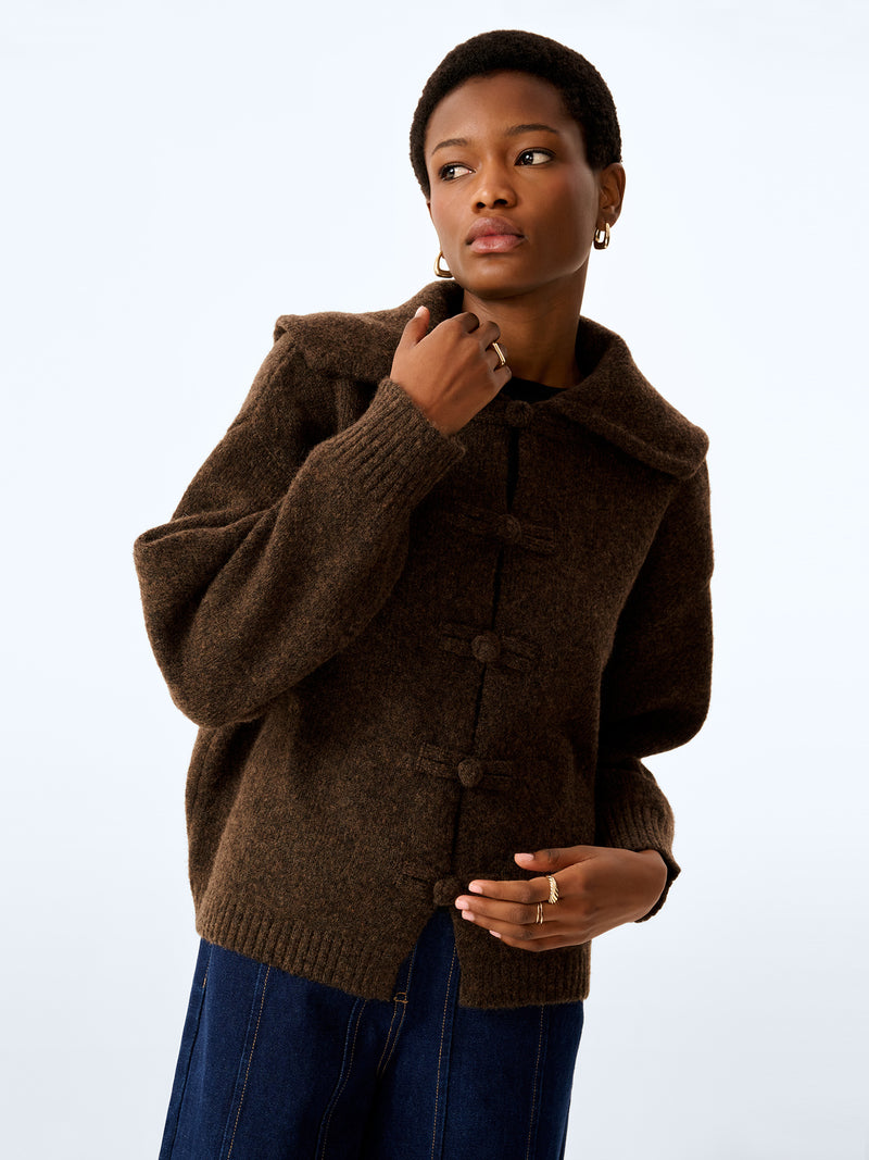 Peter Cardigan in Chocolate