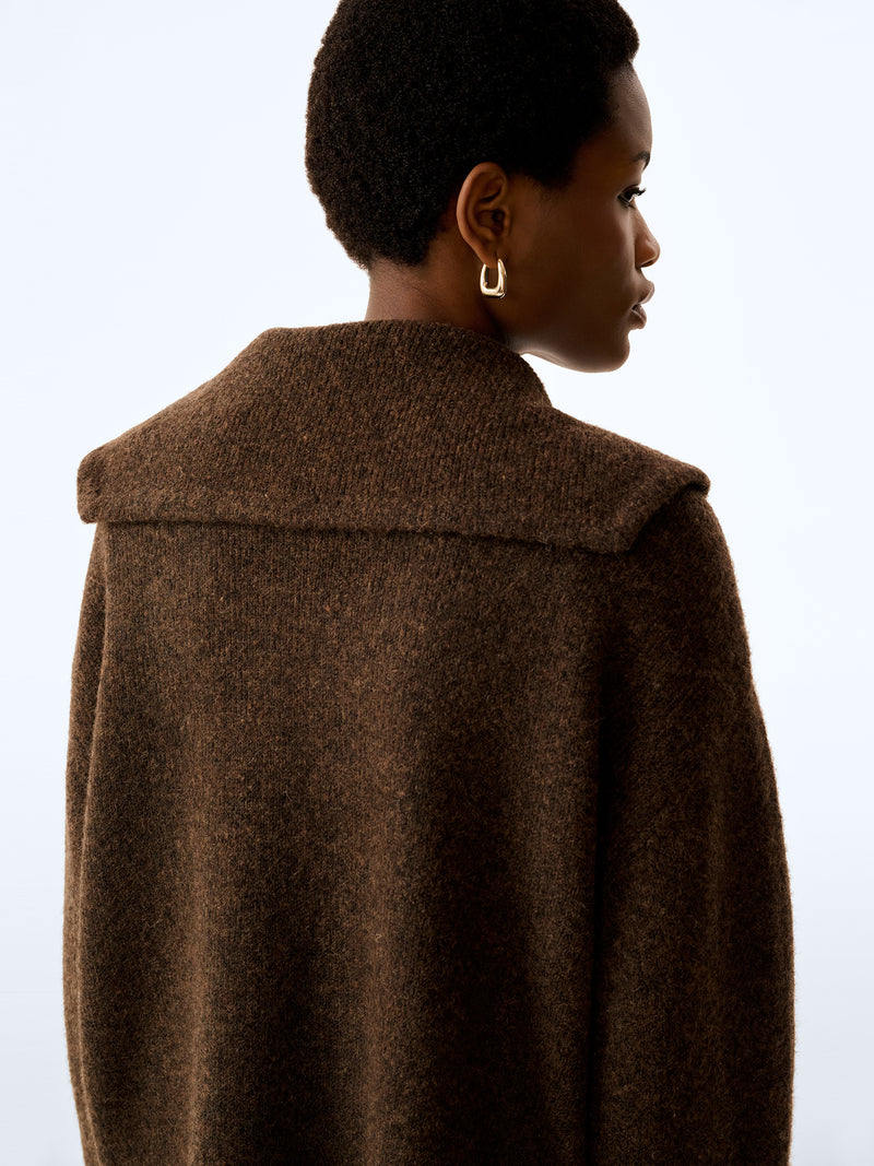 Peter Cardigan in Chocolate