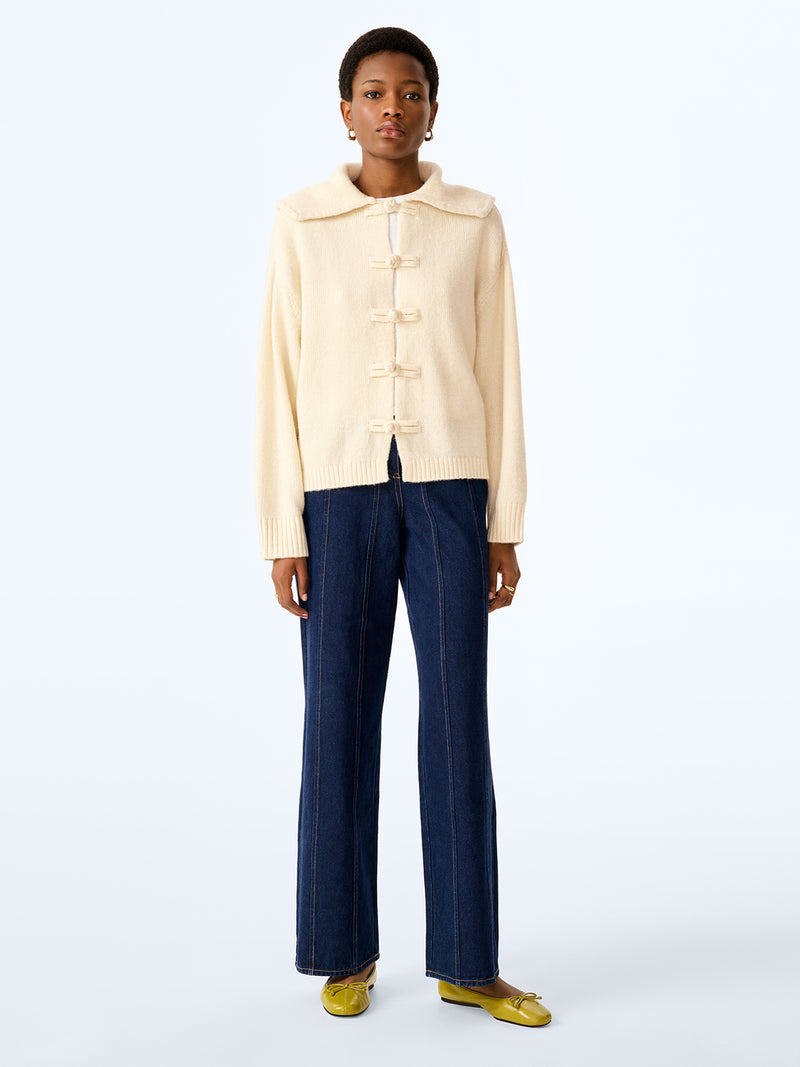 Peter Cardigan in Cream