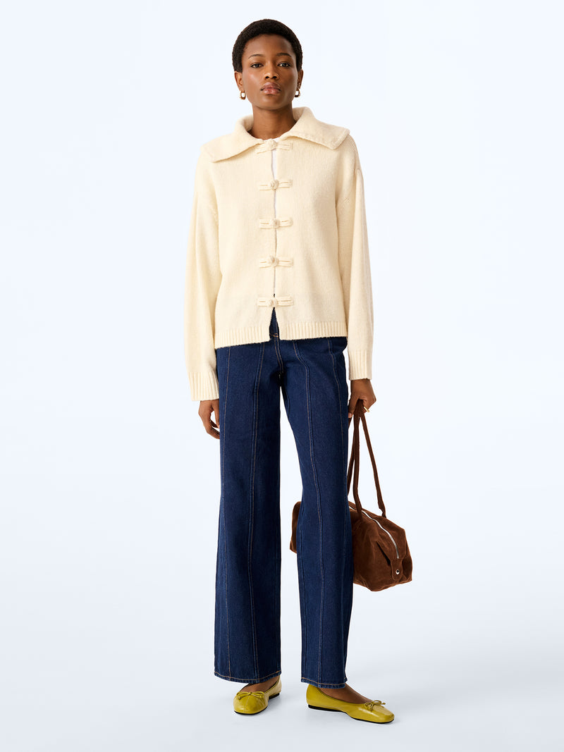 Peter Cardigan in Cream