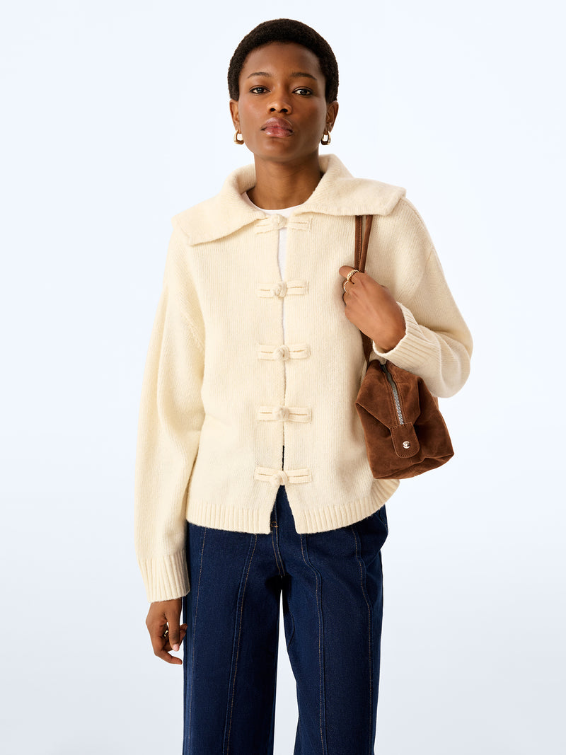 Peter Cardigan in Cream