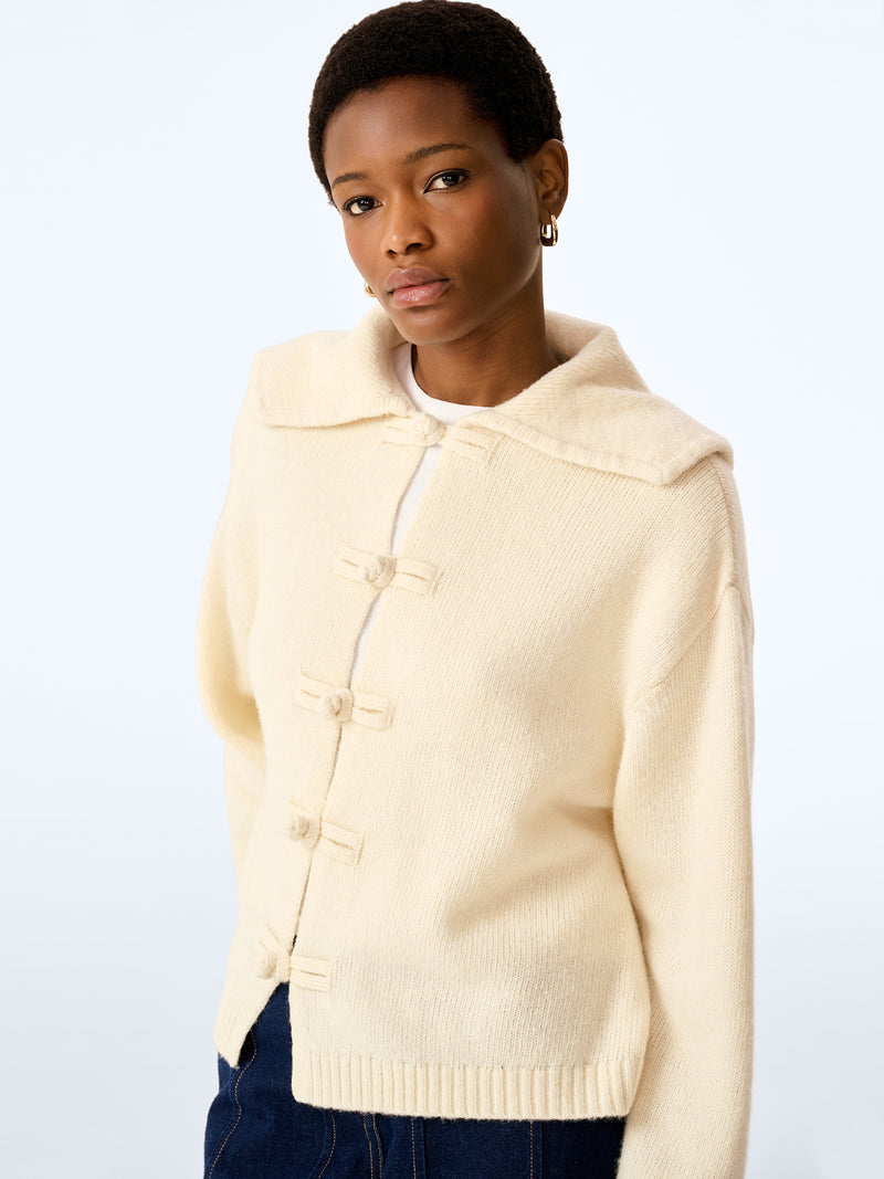 Peter Cardigan in Cream