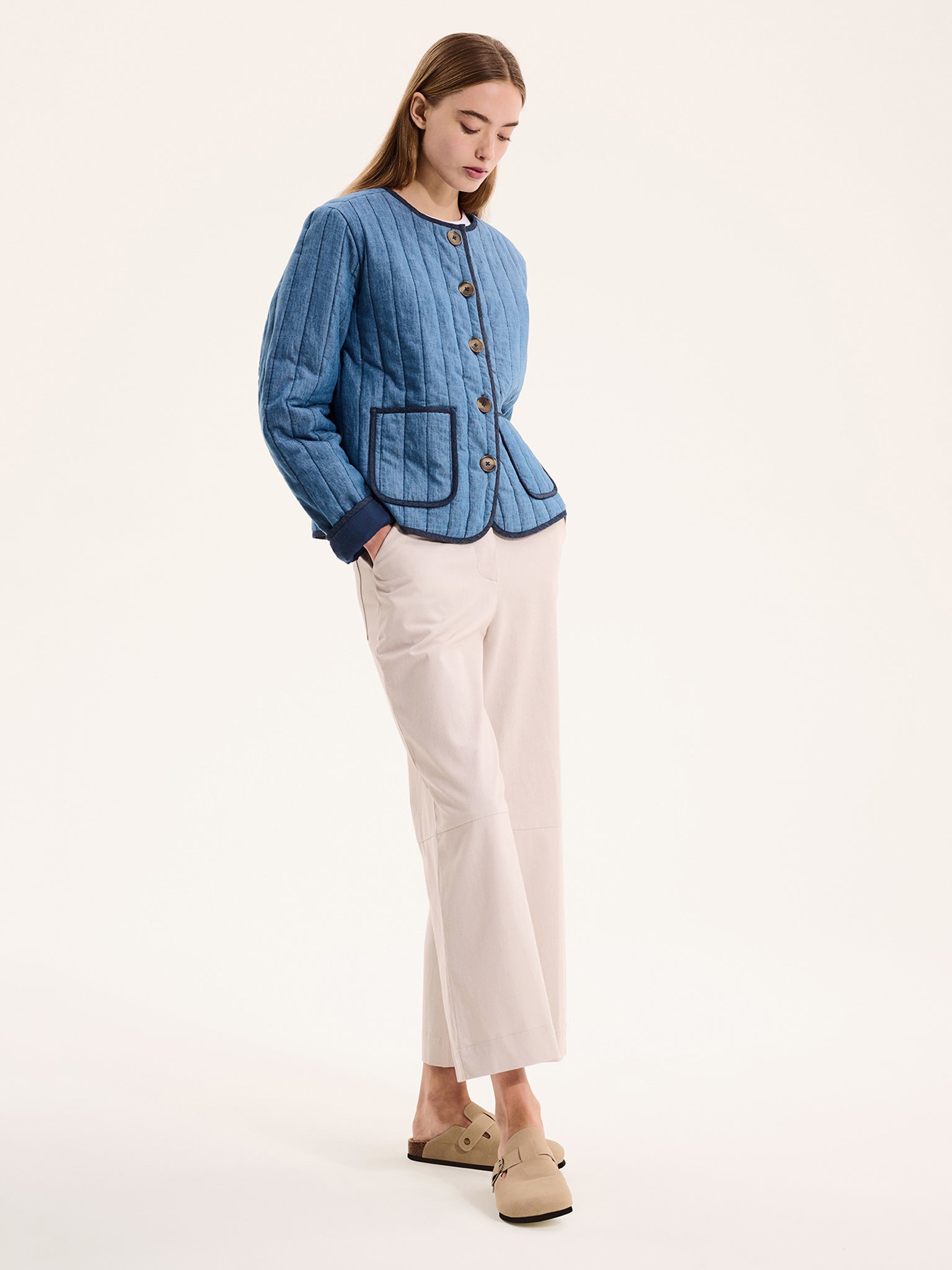 Piper Jacket in Blue