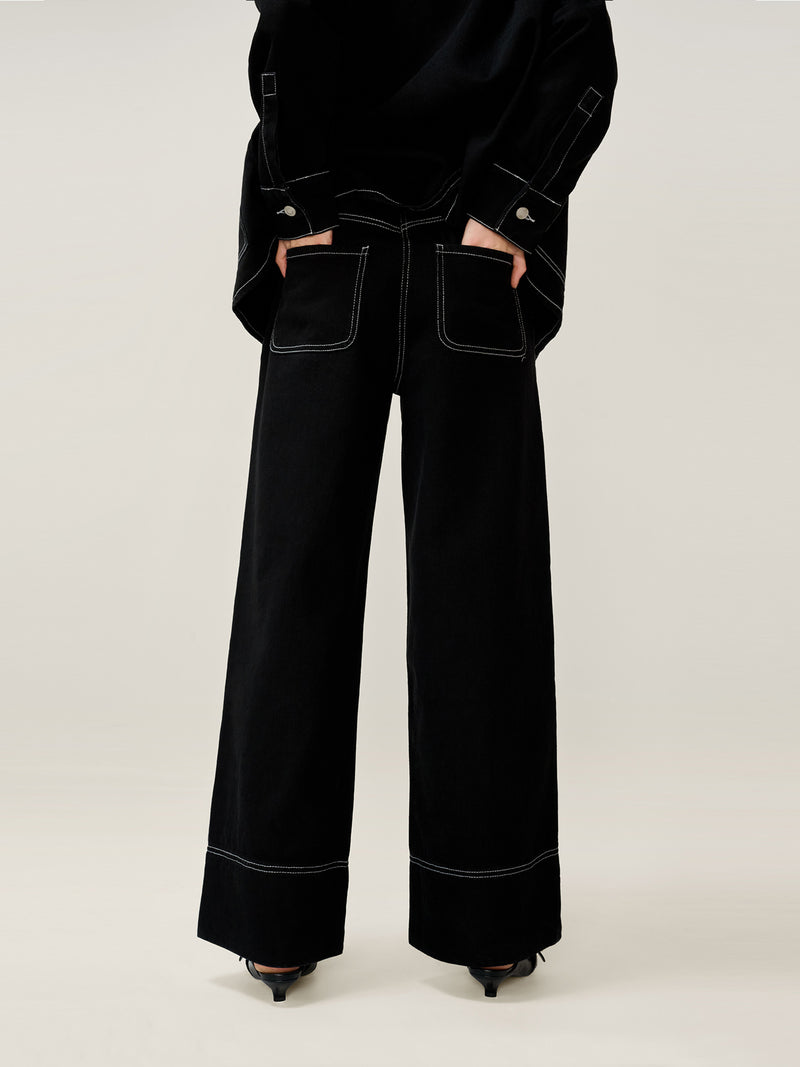 Portland Jean in Black