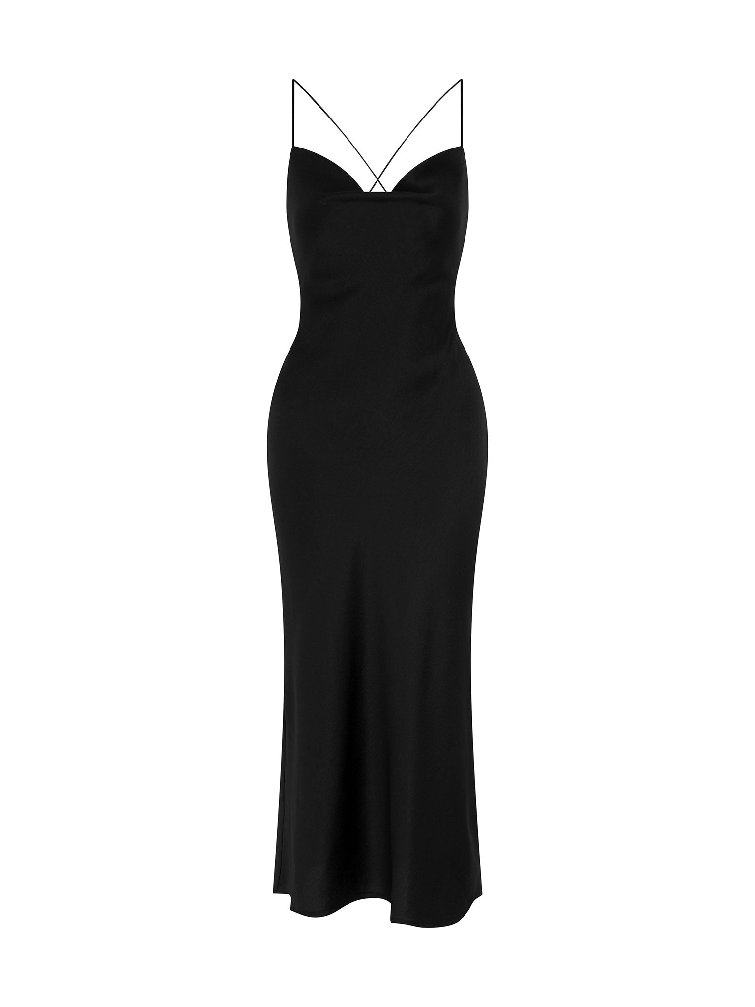 Riviera Midi Dress in Black - 10 Riviera Midi Dress in Black - 10